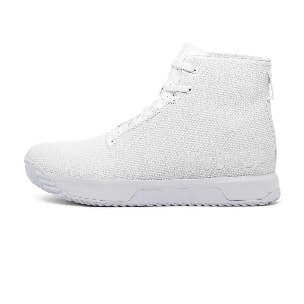 NOBULL‎ Outwork Edge High Top Training Shoes White Womens 7 Mens 5.5